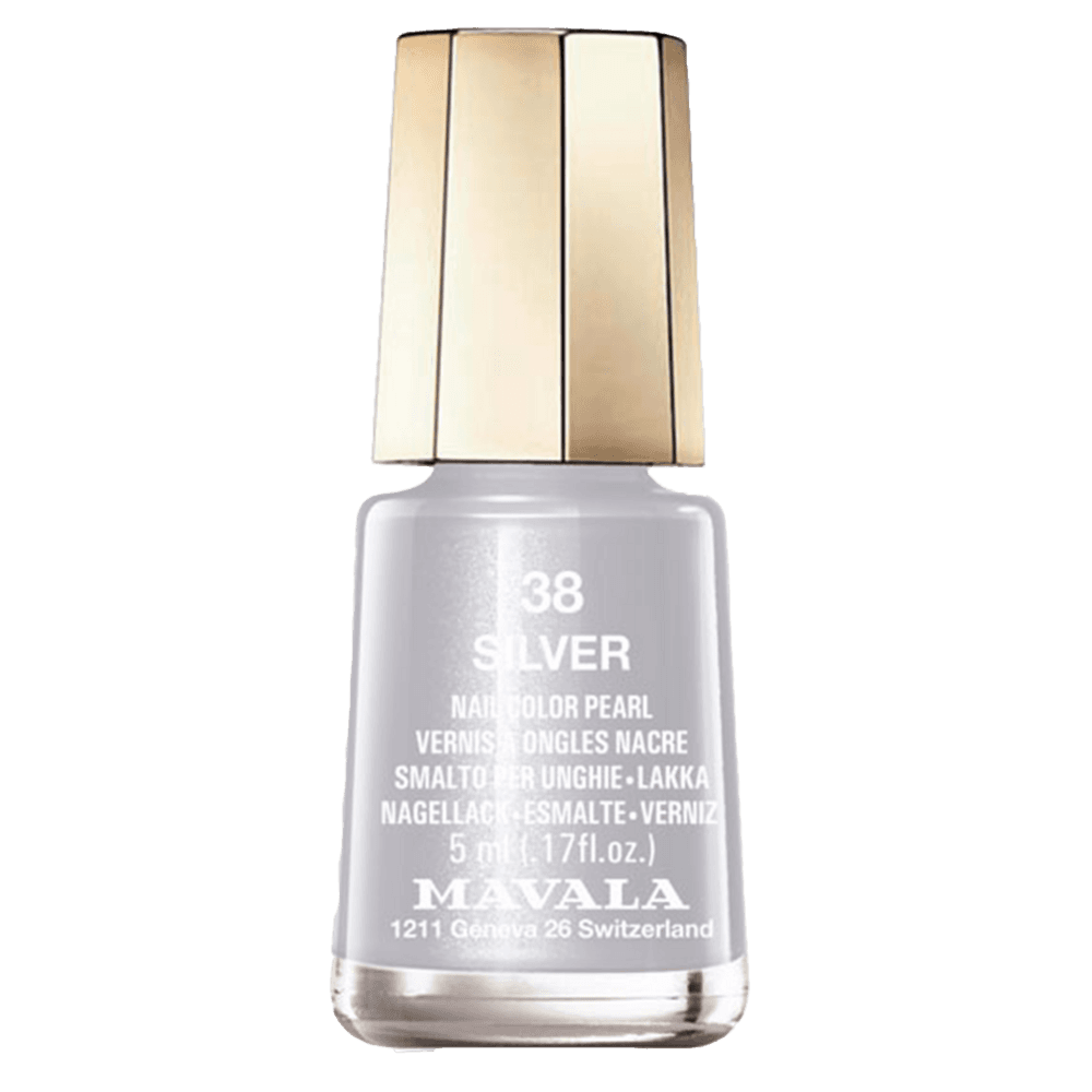 Mavala Nail Polish Mini Color 38 Silver