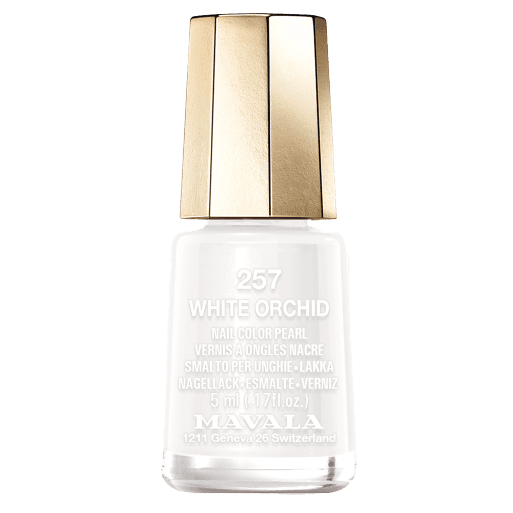 Mavala Nail Polish Mini Color 257 White Orchid