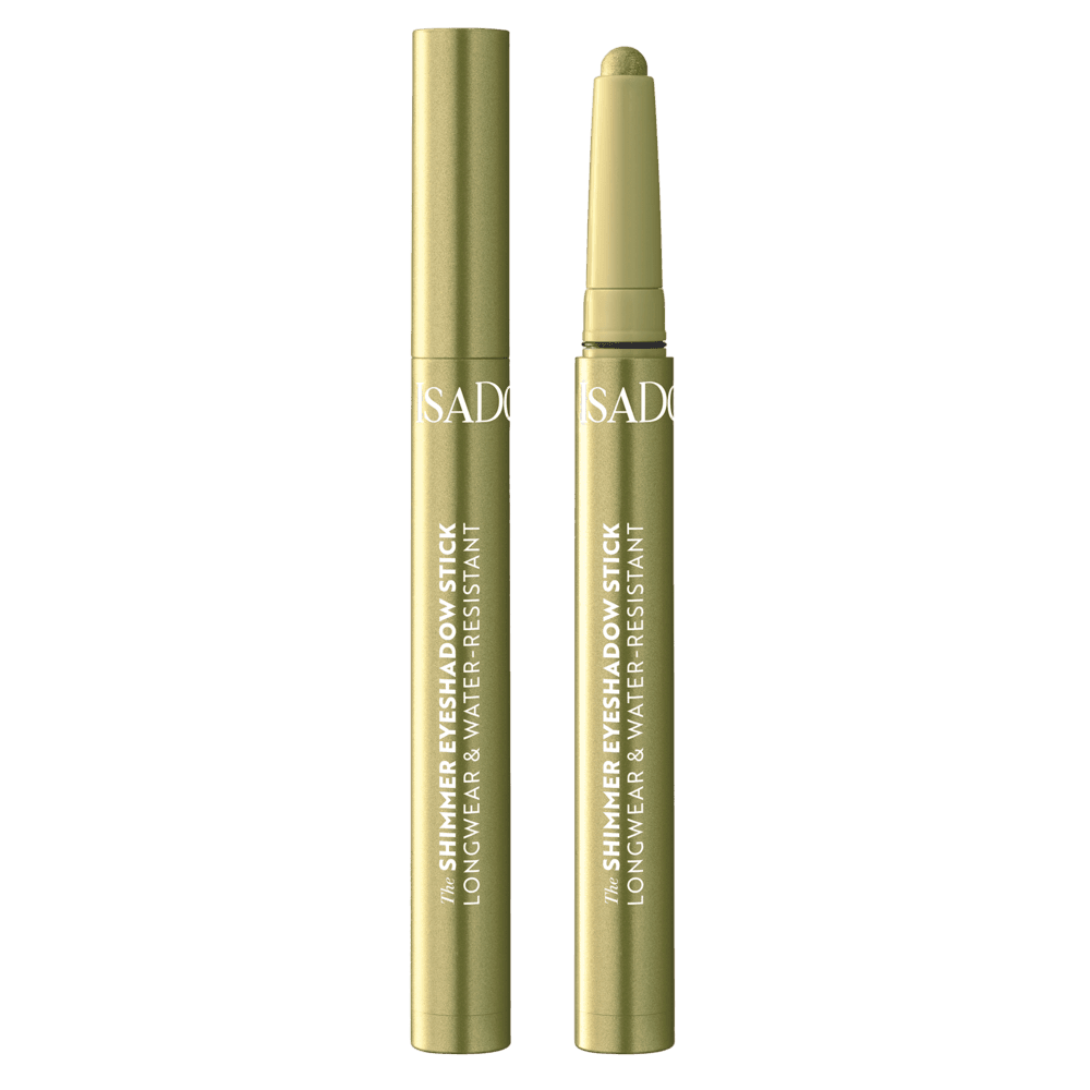 Isadora The Shimmer Eyeshadow Stick Longwear & Water-Resistant 45 Green Shimmer