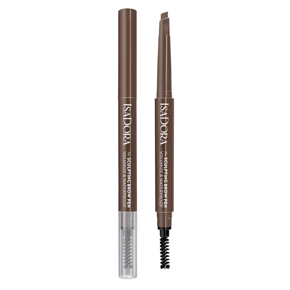 Isadora Sculpting Brow Pen Waterproof With Brush 82 Medium Brown